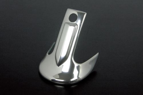 SP武川（タケガワ）カブ用リアフェンダーガーニッシュ(ABS/メッキ) スーパーカブ/リトルカブ(09-09-0022)