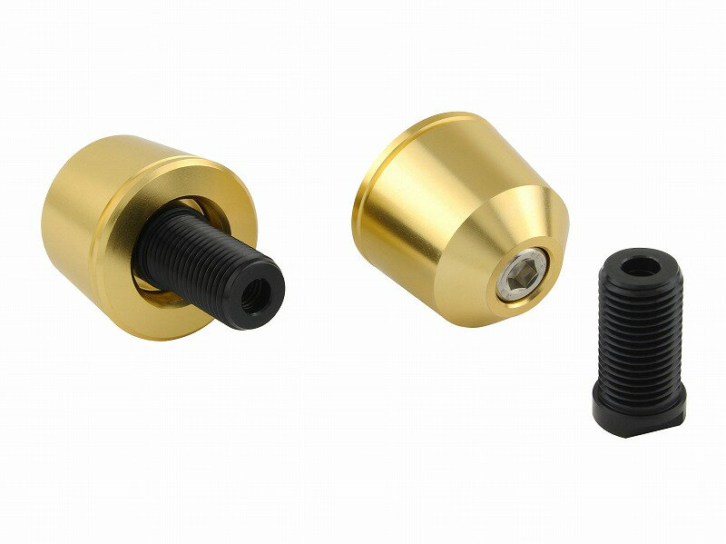 POSH Faith（ポッシュ フェイス）SUZUKI車用M12タイプ ソリッドバーエンド（CHAMPAGNEゴールド）(03108..