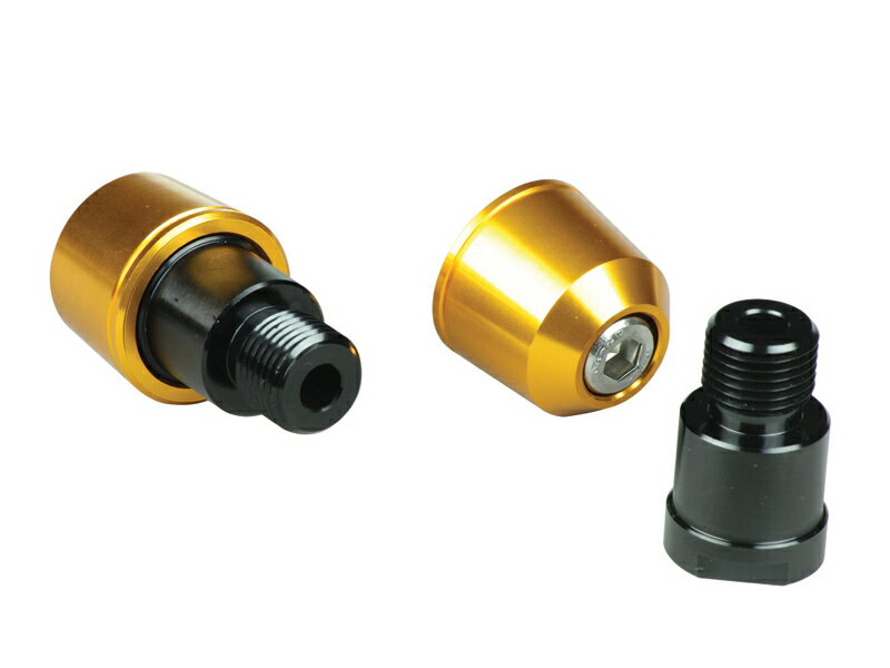 POSH Faith（ポッシュ フェイス）ヤマハ用 M16 ソリッドバーエンド ゴールド(031089-04-10)