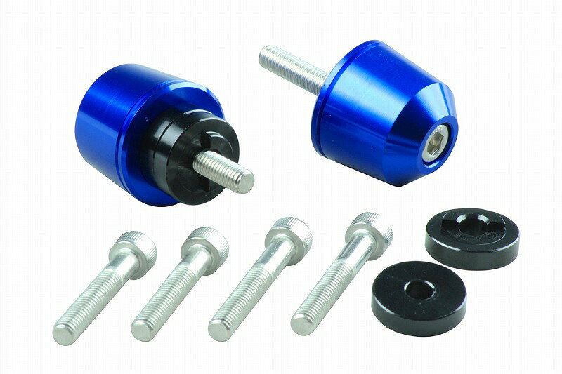 POSH Faith（ポッシュ フェイス）ホンダ用 ソリッドバーエンド (ブルー)(031176-01-10)