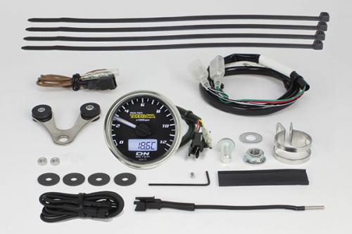 SP武川（タケガワ）Φ48スモールDNタコメーターキット12500RPM｜05-05-0086