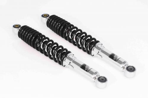 SP武川（タケガワ） ローダウンリアショックアブソーバー(25mmダウン/ブラック塗装) クロス50/110・CT125(AA06/JA10・45・55・60)｜06-04-0160
