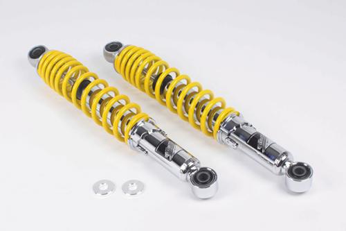 SP武川（タケガワ） リアショックアブソーバー(イエロー塗装) スーパーカブ110(JA07-1000001-)｜06-04-0166