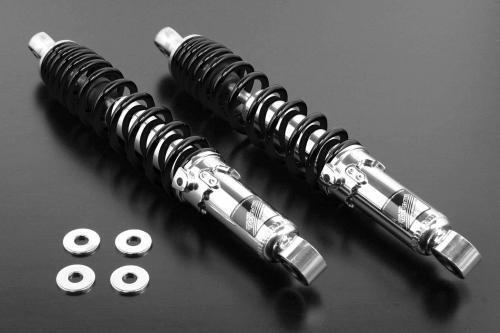 SP武川（タケガワ） リアショックアブソーバー(330mm/ブラック塗装) モンキー(16cmロング)/モンキー125(JB02・JB03)｜06-04-0177