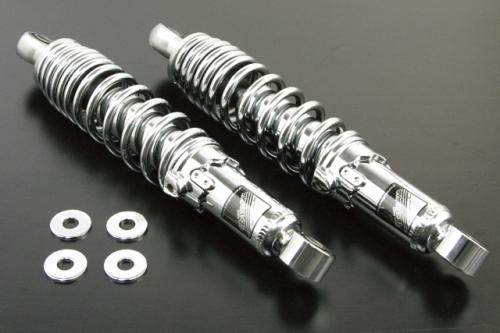 SP武川（タケガワ） リアショックアブソーバー(280mm/クロムメッキ) モンキー(4cmロング/ノーマルスイングアーム専用)｜06-04-0180