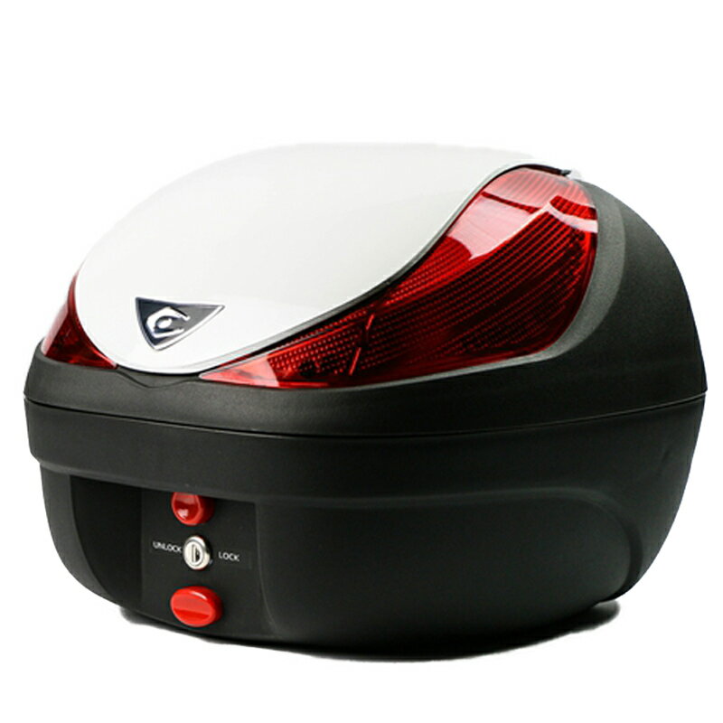 【送料無料】COOCASE（クーケース）ベーシックトップケース フュージョン V28｜CN20110 ｜パールホワイト｜容量：28L