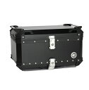 【送料無料】COOCASE(クーケース)アルミトップケース Q3|CCX650B |ブラック|容量:65L
