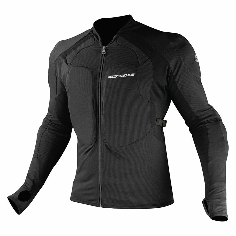 コミネ(KOMINE)SK-625ARMOレッド TOP UNDER WEAR XL｜ブラック/XL