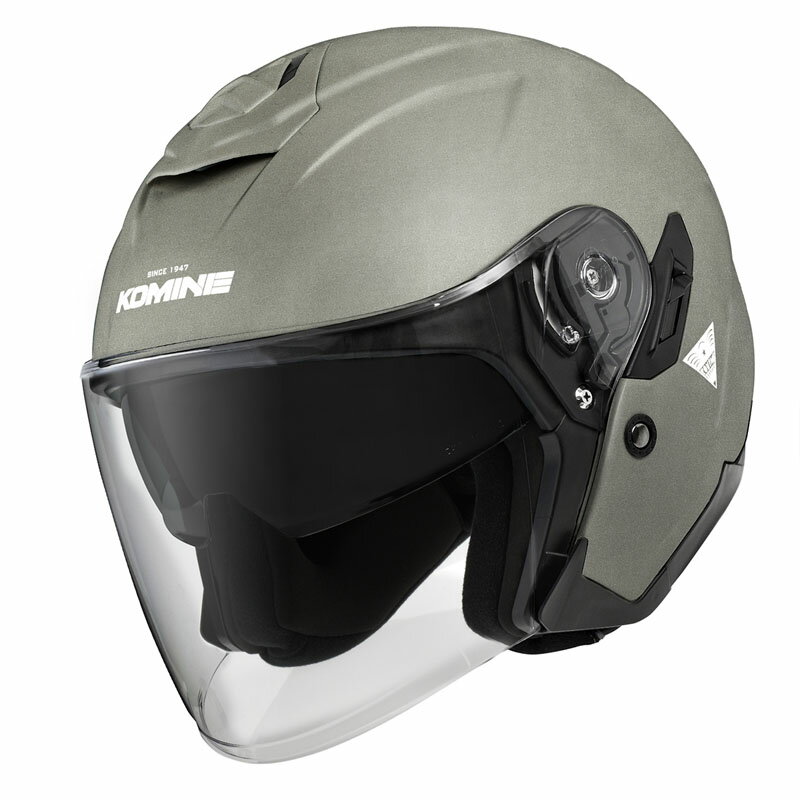 コミネ(KOMINE)HK-172 FL C FRP JET HELMET GMT XL｜ガンメタ/XL