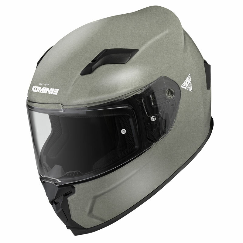 コミネ(KOMINE)HK-170 FL FULL FACE HELMET GMT XL｜ガンメタ/XL