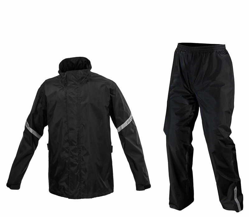 コミネ(KOMINE)RK-5433 STD RAIN WEAR Black XL｜ブラック/XL