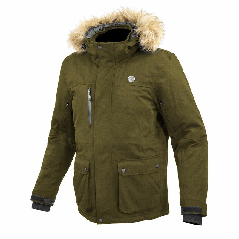 コミネ(KOMINE)JK-615 P WP WINTER COAT A.Green 3XL｜armygreen/3XL