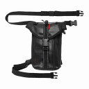 コミネ(KOMINE)SA-211 WATERPROOF LEG BAG BLK|ブラック/F(2.2L)