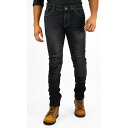 コミネ(KOMINE)WJ-747S KEVLAR JEANS BLK M|ブラック/M