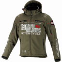 コミネ(KOMINE)MJ-005 SOFTSHELL W-PARKA D.オリーブ XL｜ディープオリーブ/XL