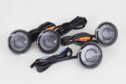 SP武川（タケガワ）LEDウインカーユニット(スモークレンズ/4個1セット) レブル250(MC49-120~)｜05-08-0602
