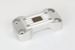 SP武川（タケガワ）ハンドルクランプアッパーホルダー(シルバー) GROM・モンキー125・CT125・ダックス125｜06-02-0002