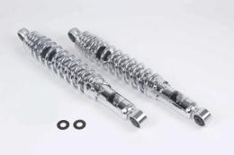 SP武川（タケガワ）ローダウンリアショックアブソーバー (330mm/クロム/2本入) ダックス125(JB04-1000001~)｜06-04-0145