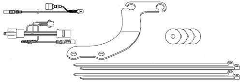 SP武川（タケガワ）φ48スモールDNメーターステー(モンキー125用メーターキット補修部品)｜05-06-0066