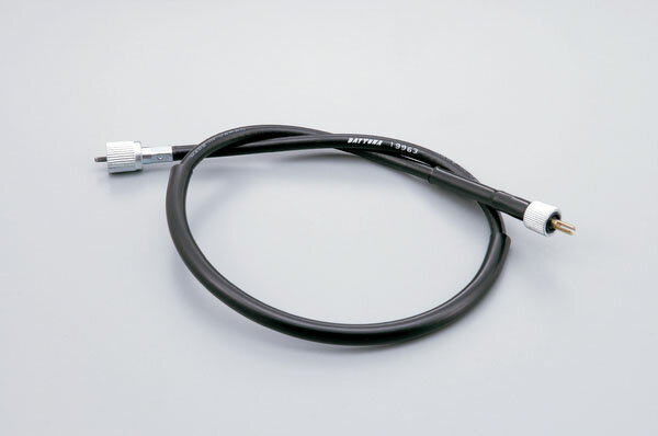 デイトナ（DAYTONA）ロングスピードメーターケーブル　モンキー系用　710mm　ブラック[28278]