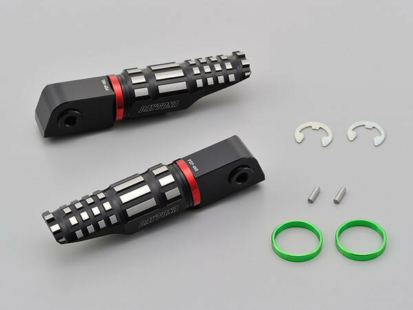 デイトナ（DAYTONA）PREMIUM ZONE パッセンジャー側ステップセット 【PZR-08】 KAWASAKI車type2〈ZRX1200DAEG等〉 (96661)