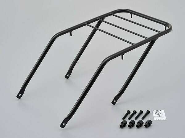 デイトナ（DAYTONA）グラブバーキャリア ドラッグスター250用 （積載部寸法：縦376×横297（mm）） (97079)