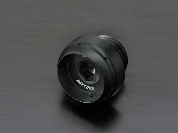 デイトナ（DAYTONA）アルミビレットオイルフィラーキャップ（BULLETタイプ） M20×P2.5　ブラック (98404)