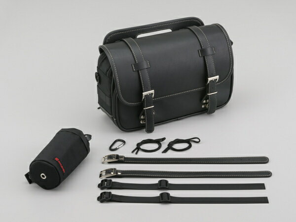 デイトナ（DAYTONA）DHS-31 サイドバッグ 9L インナー防水／ブラック｜カラー：ブラック サイズ：9L タイプ：インナー防水｜34194