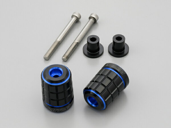 デイトナ（DAYTONA）PREMIUM ZONE(TM) ハンドルバーエンドプラグ BRICK／ブルー｜カラー：ブルー タイプ：KAWASAKI車 M6｜37684