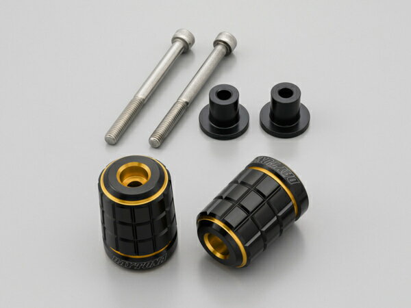 デイトナ（DAYTONA）PREMIUM ZONE(TM) ハンドルバーエンドプラグ BRICK／ゴールド｜カラー：ゴールド タイプ：KAWASAKI車 M6｜37685