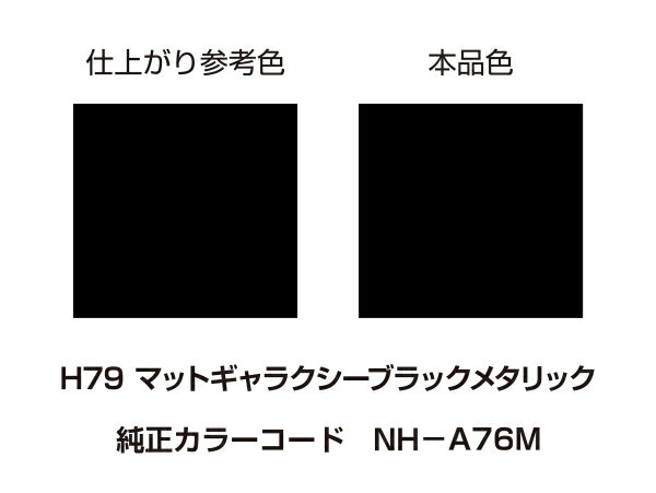 デイトナ（DAYTONA）MCペインター（R） 【H79】 マットギャラクシーブラックメタリック｜41595