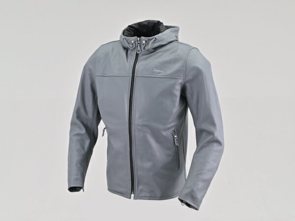 デイトナ（DAYTONA）DJ-020 ルーティーンレザージャケット グレー｜カラー：グレーサイズ：XL｜48023(2)