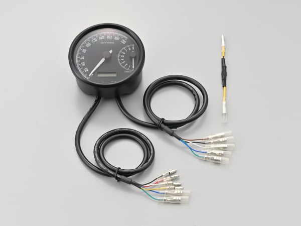 デイトナ（DAYTONA）VELONA W 電気式スピード＆タコメーター Φ80｜48138