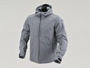 デイトナ(DAYTONA)DJ-017 イージーソフトシェルパーカー シルバー|カラー:シルバーサイズ:2XL|48626