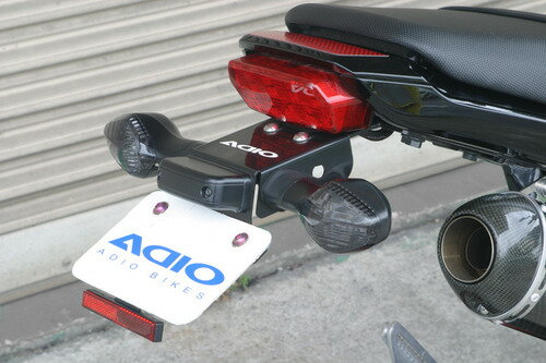 アディオ（ADIO） BK41122 ホンダ GROM（グロム）(JC61)フェンダーレスキット スリムリフレクター付き