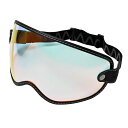 【在庫有】ライズ(RIDEZ) ヘルメット用オプション MOTO ZERO VISOR (モト ゼロ バイザー)|レインボーミラー