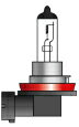 Light Valves - M&H マツシマ バイク用ヘッドライトバルブ バイクビーム S2ホワイトゴースト H11(12v55w) 150GH