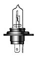 Light Valves - M&H マツシマ バイク用ヘッドライトバルブ バイクビーム B2クリア H4R(12v60/55w) 132B2C