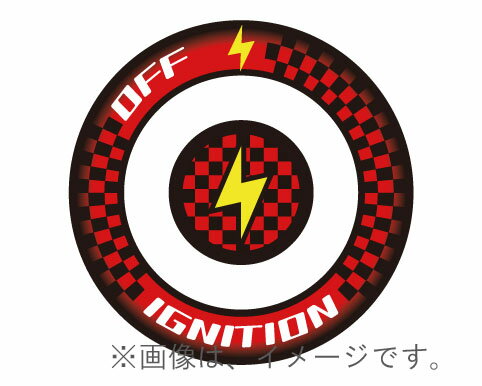キタコ（KITACO）プックリシール(HONDA4ミニ/キーボックス) CH-RED(000-0099001)