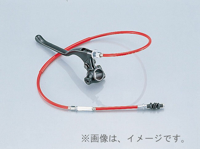 キタコ（KITACO）Lロングレバー&ケーブルSET モンキー (ミラーホルダーTYPE)BLACK(307-1083130)