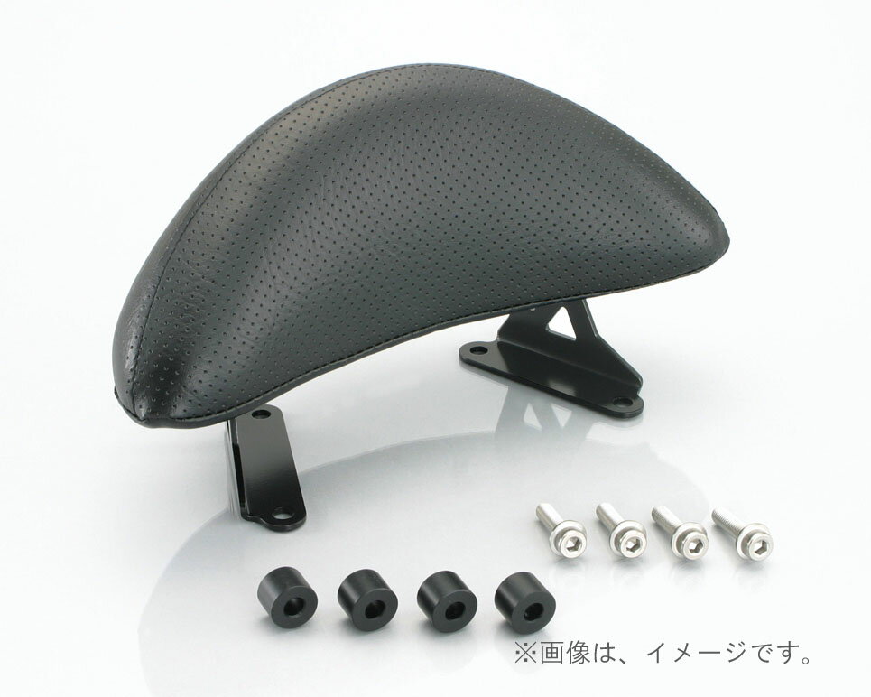 キタコ（KITACO）タンデムバックレスト FORZA13 (ブラック)(652-1822200)