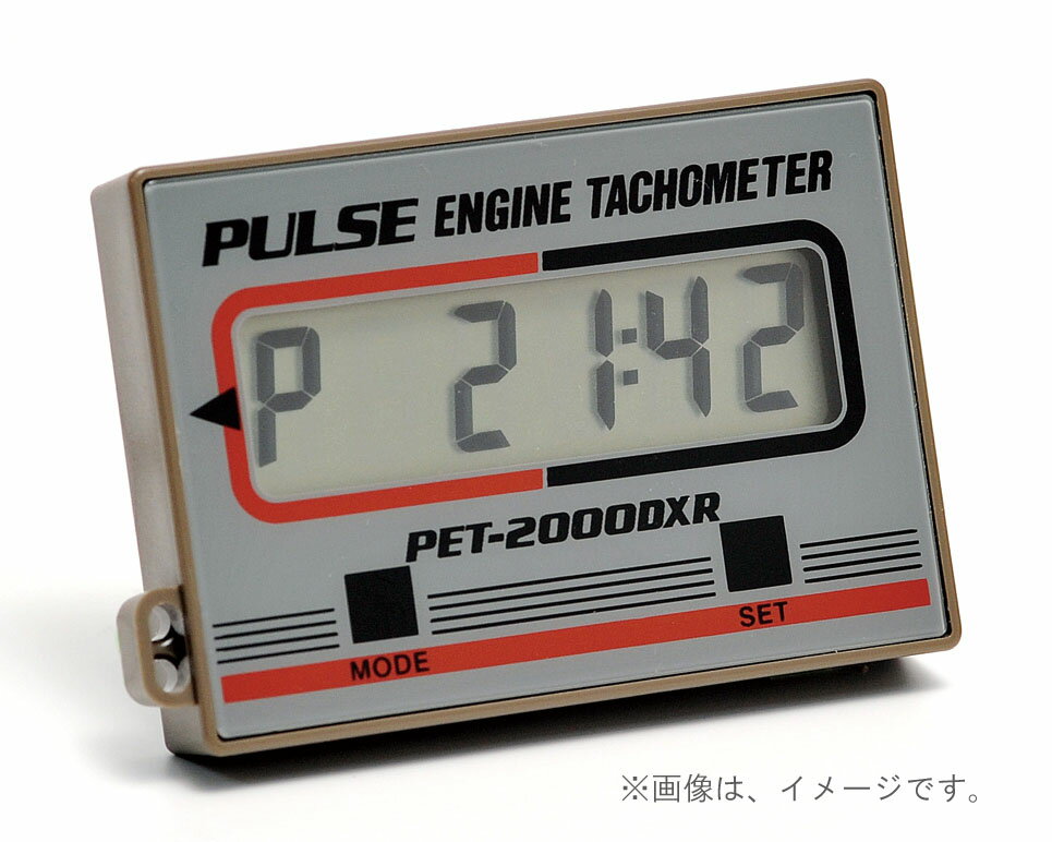 キタコ（KITACO）エンジンタコメーター OPPAMA PET-2000DXR(752-0600011)