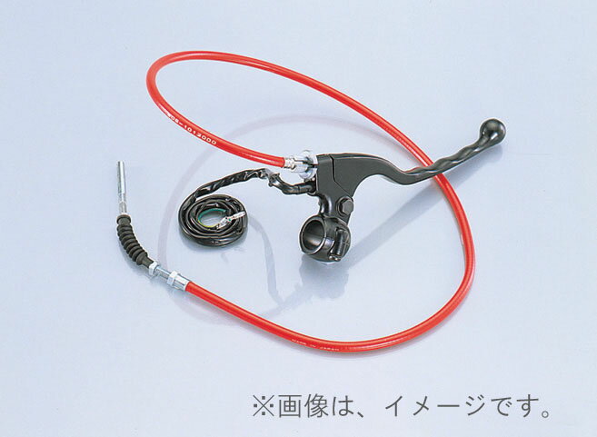 キタコ（KITACO）Rロングレバー&ケーブルSET モンキー (NONミラーホルダー)BLACK(906-1083120)