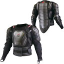コミネ(KOMINE) SK-676 フルアーマードボディジャケット(ブラック/2XL)