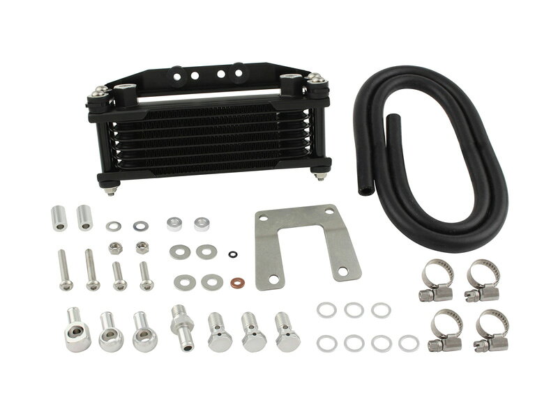SHIFTUP（シフトアップ）カブ ( Cub )　オイルクーラーKIT　コア8段　ヘッドボトム...