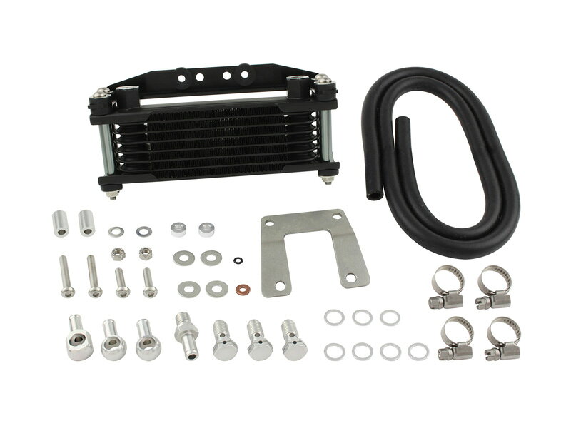SHIFTUP（シフトアップ）カブ ( Cub )　オイルクーラーKIT　コア8段　ヘッドボトム...