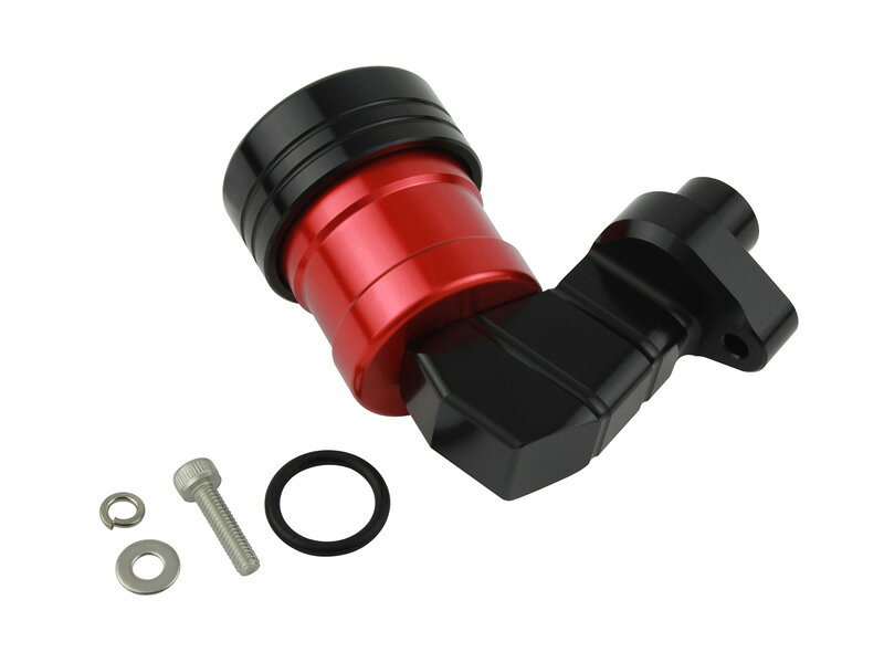 SHIFTUP（シフトアップ）ビレットリアマスタータンク　25度｜RED/BLACK｜950059-26