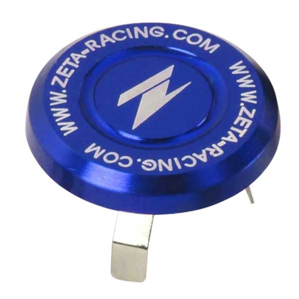 ZETA(ジータ) ステムキャップ (ブルー) F7960