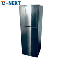 【中古】 【自社配送エリア内限定】 シャープ SHARP 冷蔵庫 2022年製 2ドア 225L ブラック ファン式 右開き SJ-D23J-S 一人暮らし 大...