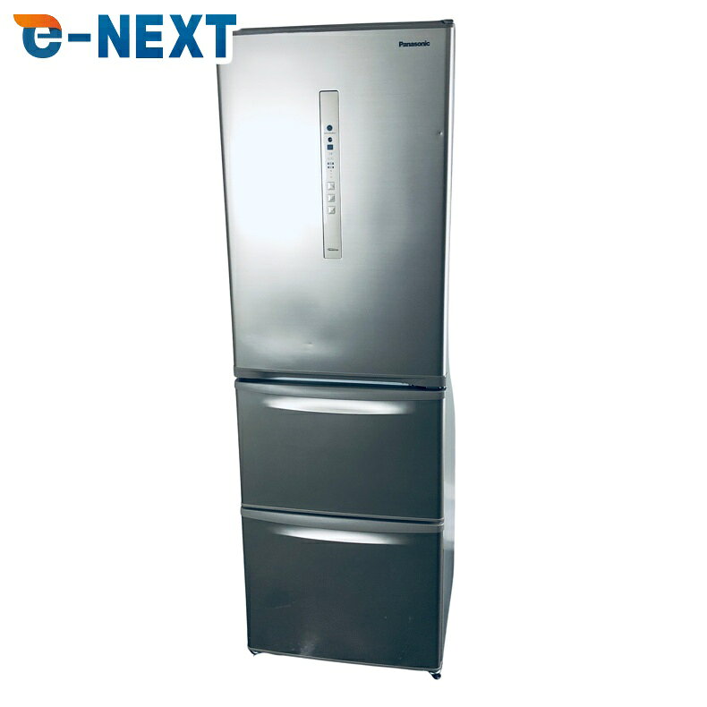 【中古】 【自社配送エリア内限定】 パナソニック Panasonic 冷蔵庫 2019年製 3ドア 365L シルキーゴールド ファン式 右開き NR-C370C-N ファミリー 大型 奥行 以下 300L以上 送料無料 設置無料 地域限定 埼玉 東京 千葉 神奈川 RANK_B